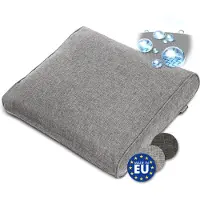 Bomoe LOUNGEKISSEN Ilano Outdoor Rücken 50/40/15 cm Hellgrau