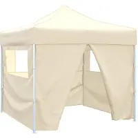 Syfax Party-Zelt Creme 291 x 291 x 315 cm Oxford-Stoff