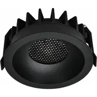 Silamp LED-Einbaustrahler COB 20W Rund ø135mm CCT Schwarz - 3000K/4000K/6000K