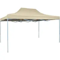 Syfax Party-Zelt Creme 291 x 431 x 315 cm Oxford-Stoff