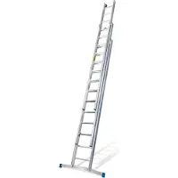 Mauderer Alutechnik Mauderer Bavaria Schiebeleiter 925 mit Klapptraverse 3x10 Dreikantsprossen