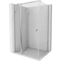 Mexen Mist T Duschkabine schwenkbar 100 x 80 cm, transparent, Chrom - 8A4T-100-080-01-00