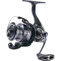 Daiwa Ninja 2000 Angelrolle mit leichtem AIRDRIVE Rotor und ATD Bremse Schwarz Silber