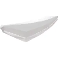Dibapur 20 cm Höhe ca. Matratze (65x190 cm) Pro Dolce H2 7 Zonen Orthopädische Kaltschaummatratze Härtegrad 2 Mittelfest Aloe Vera glatt Bezug Waschbar 60 °C