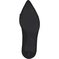 Tamaris Damen Pumps Applikation Kette elegant Pfennigabsatz spitz Leder 1-22404-29, Größe:40 EU, Farbe:Schwarz