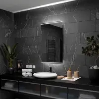 Alasta Badspiegel mit LED Beleuchtung - Chicago - 70 cm, 90 cm