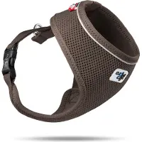 Curli Basic Geschirr Air-Mesh Braun XS