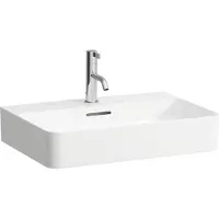 Laufen Waschtisch VAL 600x420mm m ÜL 3 HL-Ausf. weiß matt