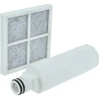 VHBW 1x Luftfilter, 1x Wasserfilter kompatibel mit LG GC-X257ELDO.ABSQU, GC-X257ELDO.AEVQEUR, GC-X257ELDO.AEVQGSF, GC-X257ELBO.AMBQGSF Kühlschrank