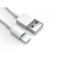 Justcom Lightning Ladekabel für Apple iPhone 12 Weiß 50 cm Handy Schnellladekabel Datenkabel