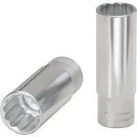 Ks Tools 1/2" 12-kant-Stecknuss, lang