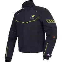 Rukka Armagate Schwarz Gelb Motorrad Textiljacke Größe 58