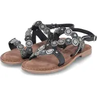 Lazamani Riemchensandaletten Damen 32303638363631 Schwarz 39 EU