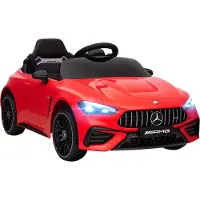 AIYAPLAY Kinder Elektroauto 2x12V Kinderauto mit Musik, MP3, Sanftem Start/Stopp
