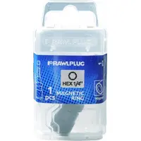 Rawlplug RT-BIT-ADAP/2M Bit-Halterung mit 2 Magneten