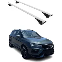 Omtec Dachträger Gepäckträger für Cupra Ateca 2018-2025 Metall Grau