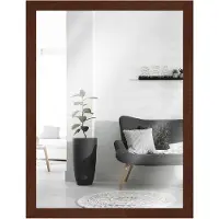 MendeFrames Spiegel Serie H960 Nussbaum 20x28 cm