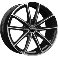 Gmp 20 Zoll Alufelge titan 20"x9.5" 5x112 PCD ET26 66.5mm Felge Schwarz
