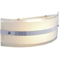 LINDBY Glas-Wandleuchte Zinka mit LED, 25 cm