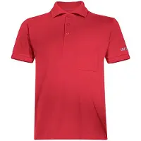 Uvex Polo-Shirt 7460, Farbe:rot, Größe:L