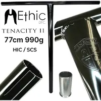Ethic Dtc Tenacity V2 Stunt Scooter Bar HIC/SCS Black Mirror 77cm