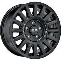 OZ RACING ALUFELGE RALLY RAID 8x17 5x130 ET 35 MATT BLACK SILVER LETTERING