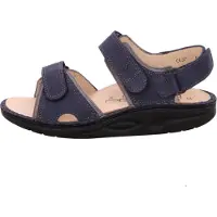 Finn Comfort , Yuma, Damensandale, Lake, Blau, Leder, Neu - Damenschuhe Sandale bequem / lose Einlage, Blau
