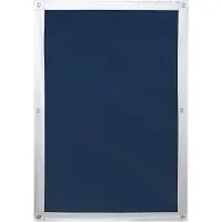 Lichtblick Dachfenster Sonnenschutz Haftfix, ohne Bohren, Verdunkelung Blau, 91,5 cm, 59 cm x 91,5 cm (B x L) für M06/306
