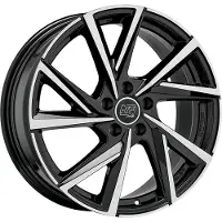 MSW Alufelge 80-5 7X17 5X114.3 Et 47 Gloss Black Full Polished