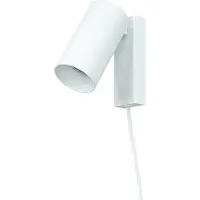 Licht-Erlebnisse Wandlampe mit Schalter verstellbar GU10 Weiß Metall Modern Wandleuchte