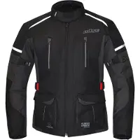 Büse Rider wasserdichte Motorrad Textiljacke, schwarz, M