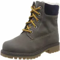 Lurchi Jungen Stiefel Gr. EUR 32, Nubukleder, Reißverschluss, Blockabsatz, 2 cm Absatz