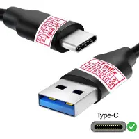 Imex USB 3.2 (10Gbps) auf USB-C Datenkabel Ladekabel kompatibel mit Renkforce RF-WM-200 Maus, JBL Clip 4 JBL Go 3 JBL Link Portable