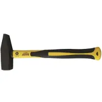 Vago-Tools Schlosserhammer Fiberglasstiel 500 Schlosser Hammer Hämmer Stielschutz