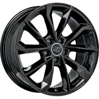 MSW Alufelge 42 8X18 5X108 Et 48 Gloss Black