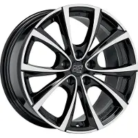 MSW Alufelge 27T 9.5X19 5X120 Et 40 Gloss Black Full Polished