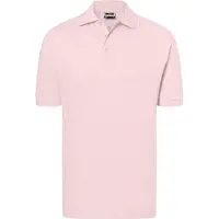 James & nicholson Hochwertiges Polohemd mit Armbündchen rose, Gr. M