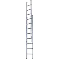 Iller-Leiter Iller Sprossen Schiebeleiter 2x12 Sprossen