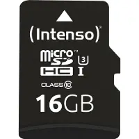 Intenso 16 GB microSDHC UHS-I Professional inkl. SD-Adapter