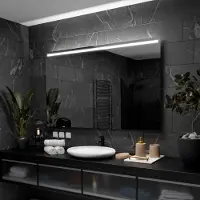 Alasta Badspiegel mit LED Beleuchtung - Giza - 160 cm, 70 cm