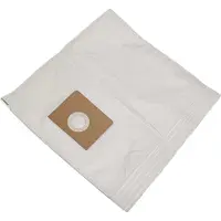 VHBW 5x Staubbeutel Ersatz für Fein 31345061010 für Staubsauger - 25 l Füllvolumen 42cm x 26cm Weiß