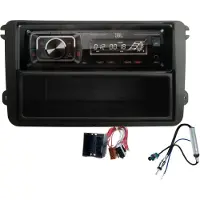 DSX JBL Bluetooth USB Aux In SD Karten Radio passend für VW Amarok 2H Baujahr 2010 – 2016
