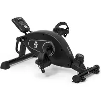 Capital Sports Mini Fitness Fahrrad, Heimtrainer im Sitzen für Senioren & Sportler, Ergometer Minibike für Fitness, Beintrainer Leise, Deskbike mit Magnet-Widerstand, Mini-Bike Sportgeräte für Zuhause