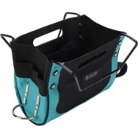 Lixada Werkzeugtasche für Stufenleitern, 600D Oxford Fabric Organizer Bag mit mehreren Fächern, Hammerschlaufe, Schnellverschluss für einfachen Zugriff auf