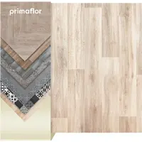 Primaflor PVC Boden TACUTO Lime Oak 2,00 x 0,50m | Meterware Holzoptik, Vinyl Boden, B1