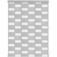 Lichtblick Duo Rollo Arena Klemmfix, ohne Bohren Grau, 150 cm, 90 cm x 150 cm (B x L)