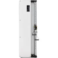 HMS BS302 Doppelkabelzug Kraftstation | Commercial Wandmontierte Kabelzugstation mit 2×50 kg Gewichten