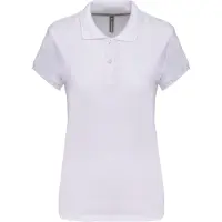 Kariban Baumwolle Classics-20.K242 Damen Piqué Polo Gr. XXL white