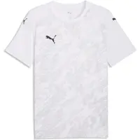 Puma teamFINAL Graphic Jersey, Größe:116, Farben Serie :White-Black-Feather Gray