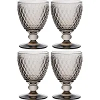 Villeroy & Boch Boston Coloured 4er Set Rotweinglas 200 ml Smoke Kristallglas
